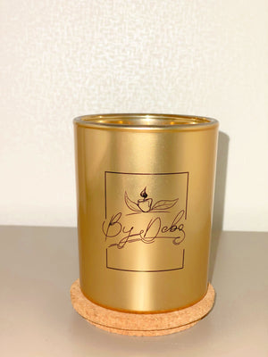 Golden Christmas Scented Candle